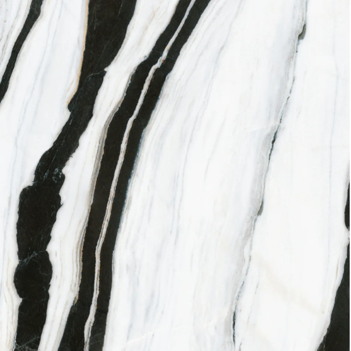 Panda White marble sintered stone slab in the Stoneworks Singapore marble range