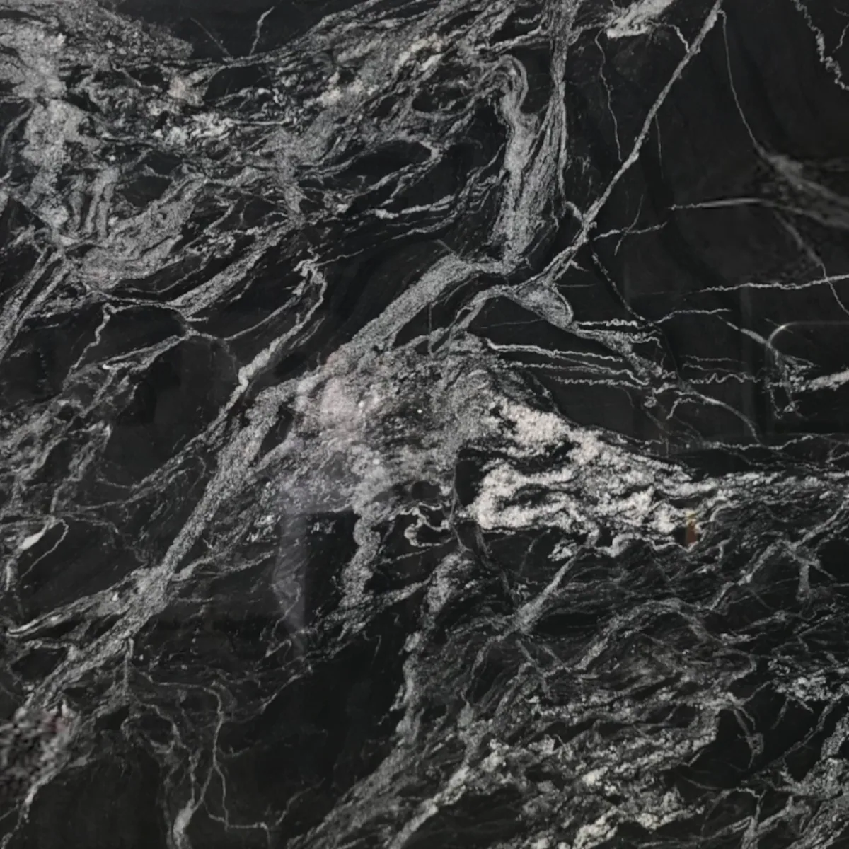 Spider Nero granite slab in the Stoneworks Singapore granite range